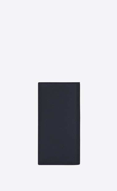 continental wallet in grain de poudre embossed leather